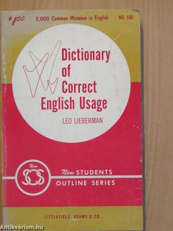 Dictionary of Correct English Usage