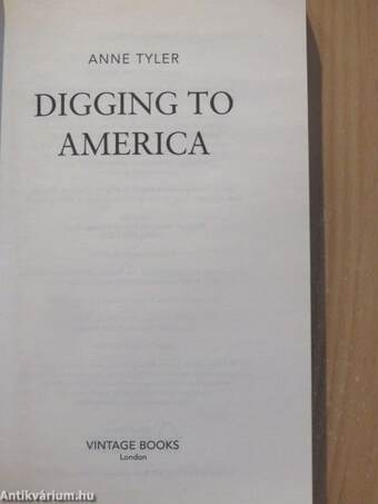 Digging to America