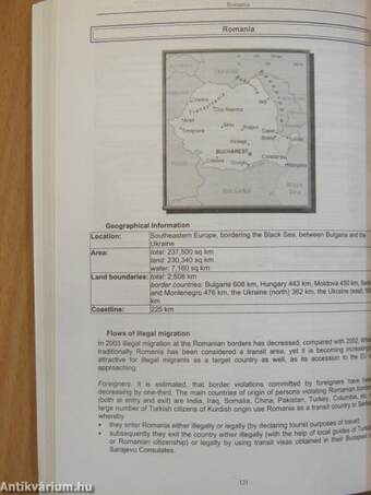 2003 Year Book on Illegal Migration, Human Smuggling and Trafficking in Central and Eastern Europe