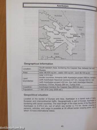 2005 Year Book on Illegal Migration, Human Smuggling and Trafficking in Central and Eastern Europe