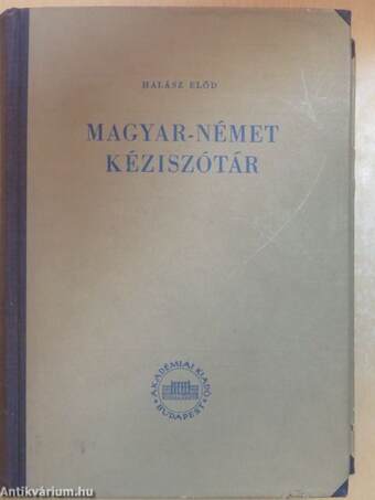 Magyar-német kéziszótár