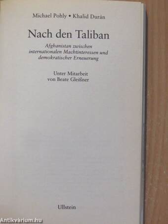 Nach den Taliban