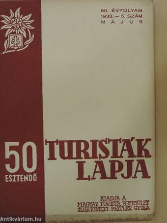 Turisták Lapja 1938. május