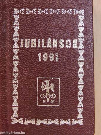 Jubilánsok 1991 (minikönyv)