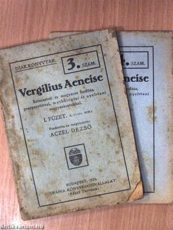 Vergilius Aeneise I-II.