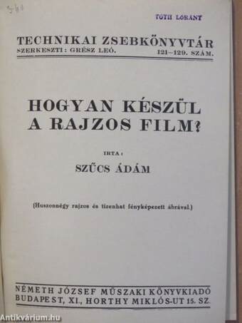 Hogyan készül a rajzos film?