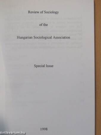 Review of Sociology of the Hungarian Sociological Association