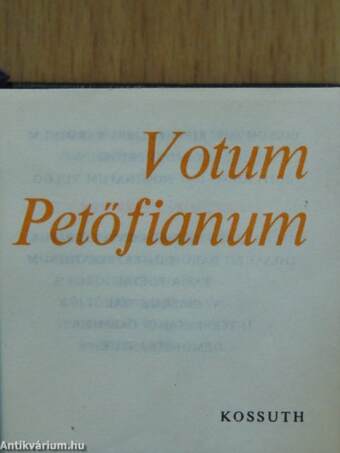 Votum Petőfianum (minikönyv)