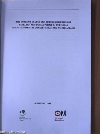 The Current Status and Future Objectives of Research and Development in the Areas of Environmental Conservation and Water Affairs