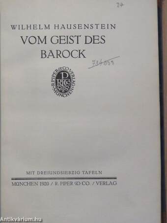 Vom Geist des Barock