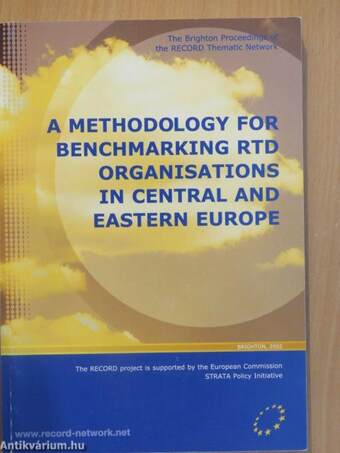 A Methodology for Benchmarking RTD Organisations in Central and Eastern Europe
