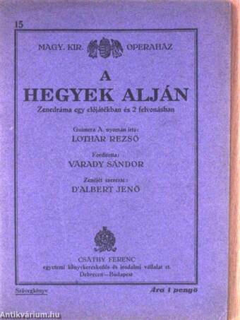 A hegyek alján