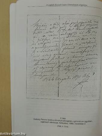 A Ceglédi Kossuth Lajos Gimnázium alapításának története 1889-től 1899-ig