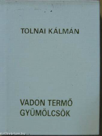 Vadon termő gyümölcsök (minikönyv) (számozott)