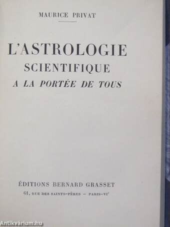 L'astrologie scientifique a la portée de tous