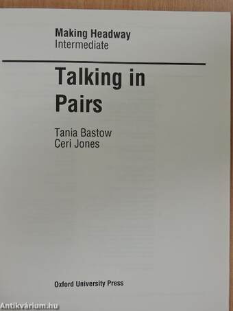 Talking in Pairs - Intermediate