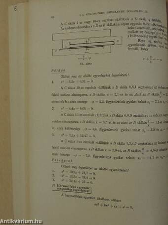 Műszaki matematikai gyakorlatok A. X.