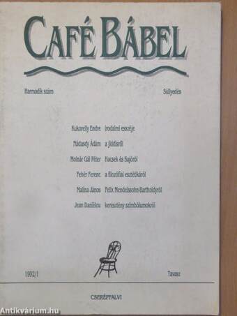 Café Bábel 1992/1.