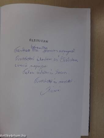 Életutam (dedikált példány)