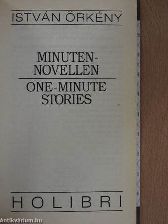 Minuten-Novellen/One-Minute Stories