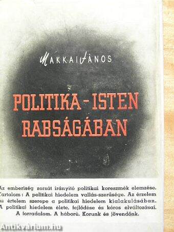 Politika - isten rabságában