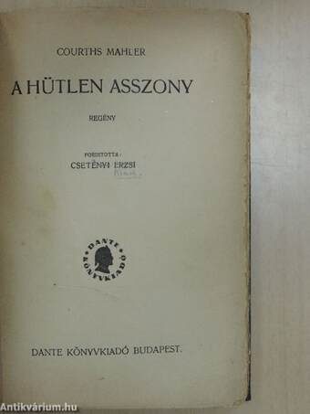 A hütlen asszony