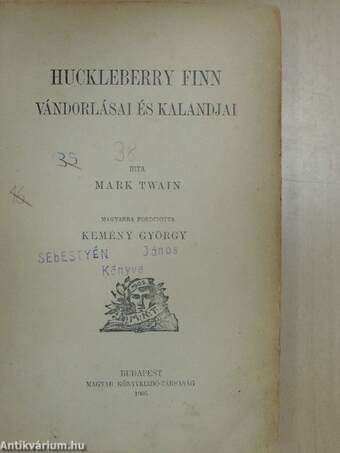 Huckleberry Finn vándorlásai és kalandjai