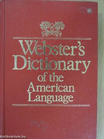 Webster's Dictionary of the American Language