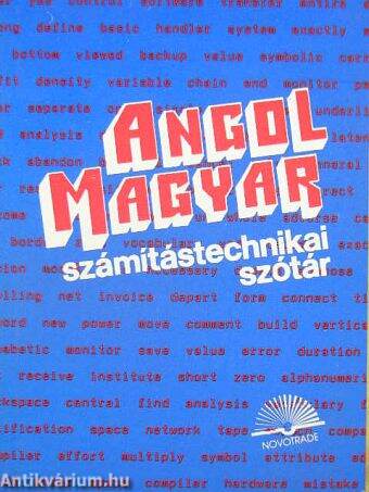 Angol-magyar számítástechnikai szótár