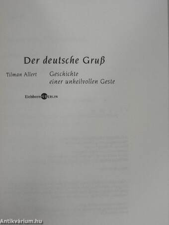 Der deutsche Gruß