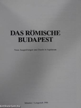 Das römische Budapest