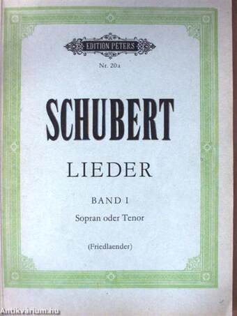 Lieder I.