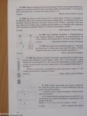 Középiskolai matematikai és fizikai lapok 2000. január-december