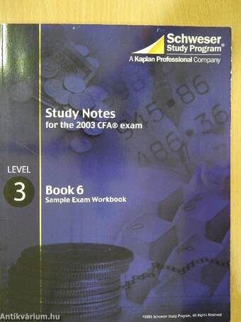 Study Notes for the 2003 CFA exam Book 6