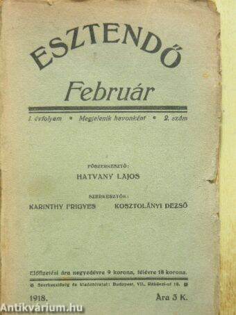 Esztendő 1918. február