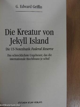 Die Kreatur von Jekyll Island