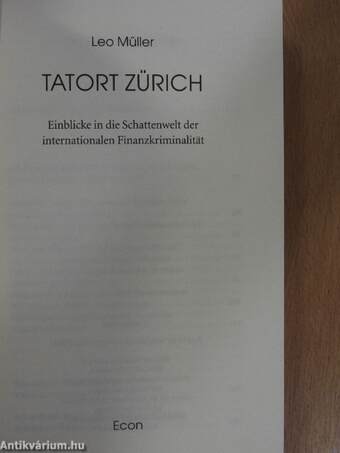 Tatort Zürich