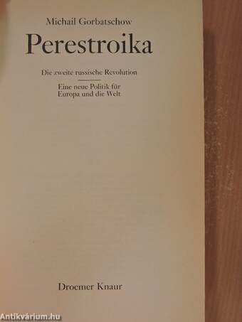 Perestroika