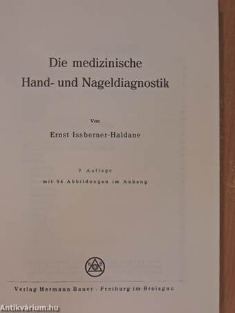 Die medizinische Hand- und Nageldiagnostik