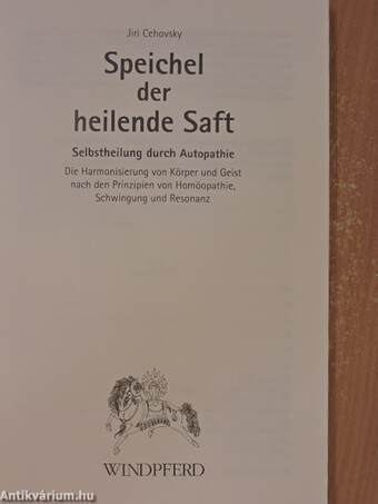 Speichel der heilende Saft