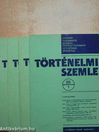 Történelmi Szemle 1985/1-4.