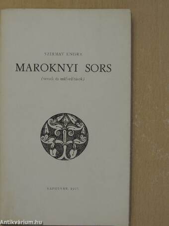 Maroknyi sors