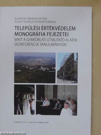 Települési értékvédelem monográfia fejezetei