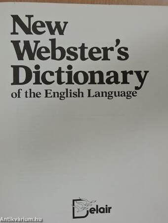 New Webster's Dictionary of the English Language