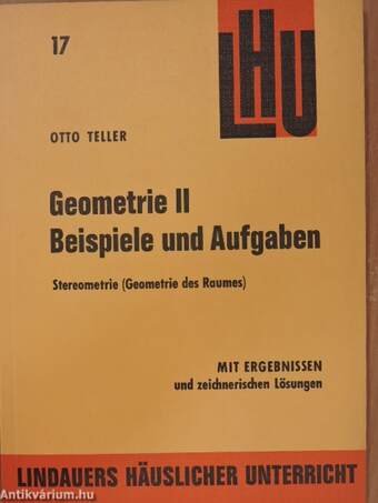 Beispiele und Aufgaben - Geometrie II