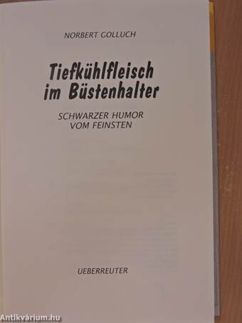 Tiefkühlfleisch im Büstenhalter