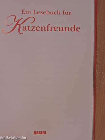 Ein Lesebuch für Katzenfreunde