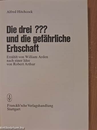 Die drei ??? und die gefährliche Erbschaft