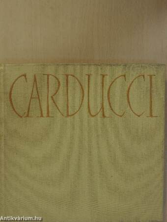 Giosue Carducci válogatott versei