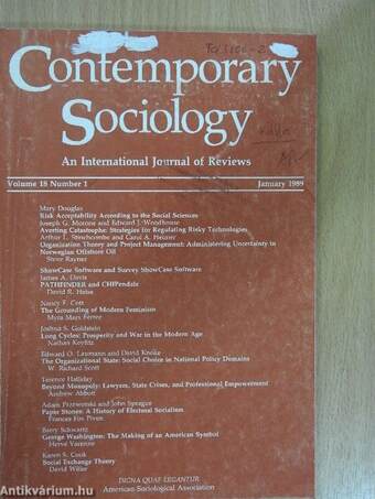 Contemporary Sociology January 1989